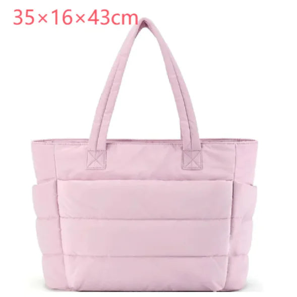 Lightweight Puffy Travel Tote Bag