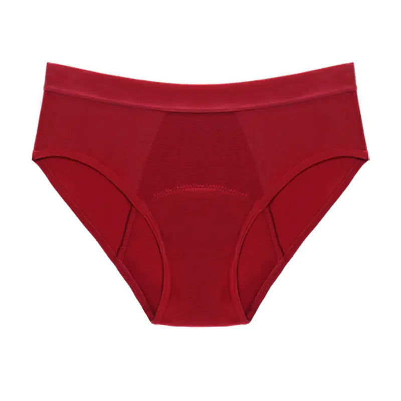 Plus Size Sexy Multicolor Bamboo Fiber Period Panties