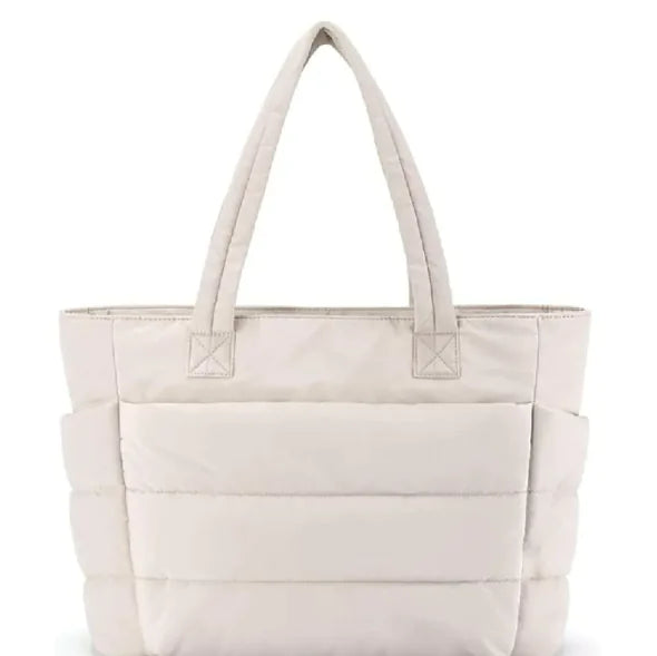 Lightweight Puffy Travel Tote Bag